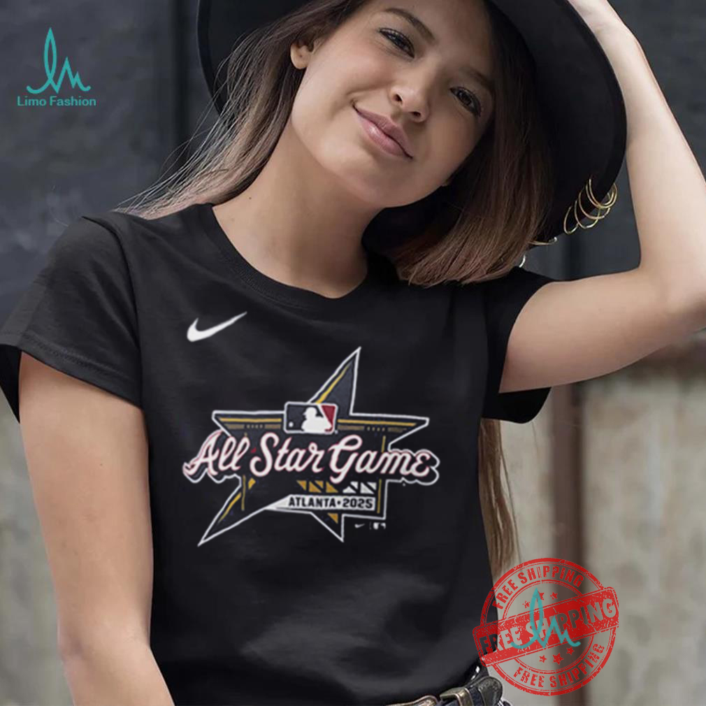 2025 MLB All Star Game Atlanta Logo X Nike T Shirt 2025 MLB All Star Game Atlanta Logo X Nike T Shirt
