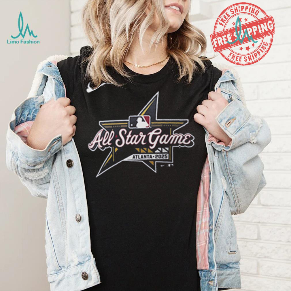 2025 MLB All Star Game Atlanta Logo X Nike T Shirt 2025 MLB All Star Game Atlanta Logo X Nike T Shirt