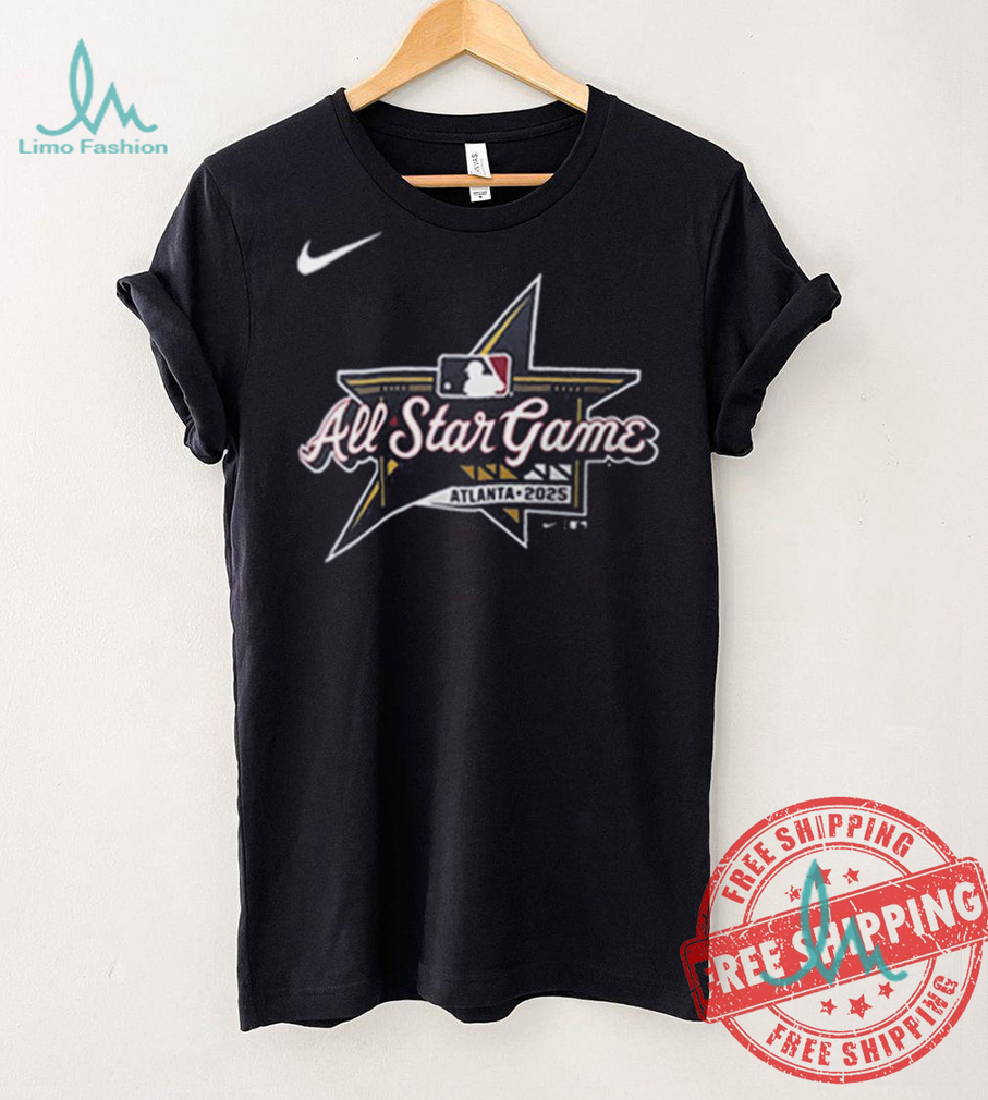 2025 MLB All Star Game Atlanta Logo X Nike T Shirt 2025 MLB All Star Game Atlanta Logo X Nike T Shirt