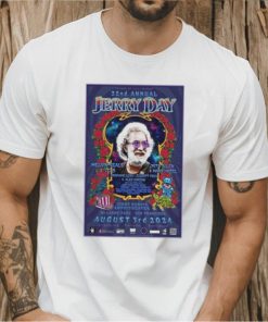 22nd Annual Jerry Garcia Jerry Day August 3 2024 T Shirt