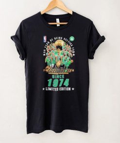 50 Years Of Being Boston Celtics Fan 2023 24 NBA Champions Since 1974 Limited Edition T Shirt