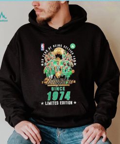 50 Years Of Being Boston Celtics Fan 2023 24 NBA Champions Since 1974 Limited Edition T Shirt