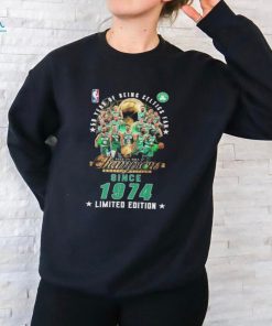 50 Years Of Boston Celtics Fan 2024 NBA Champions Since 1974 Shirt