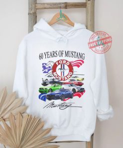 60 years of Ford Mustang shirt