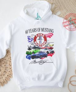 60 years of Ford Mustang shirt