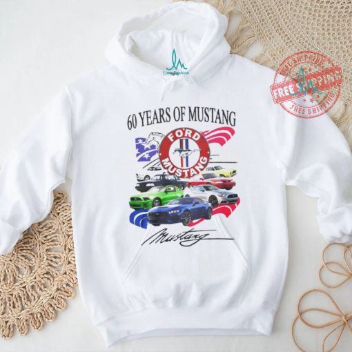 60 years of Ford Mustang shirt