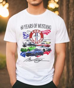 60 years of Ford Mustang shirt
