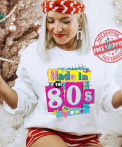 80's Baby 90's Made Me Shirt, 80s Girl Retro Shirt, 80's Baby Tee, ROM564, Favorite Birthday Shirt