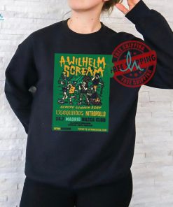 A Wilhelm Scream July 24 2024 Nazca Club Madrid Spain Poster Shirt
