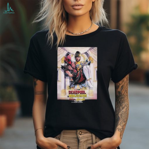 A brand new poster for deadpool and wolverine has been released shirt