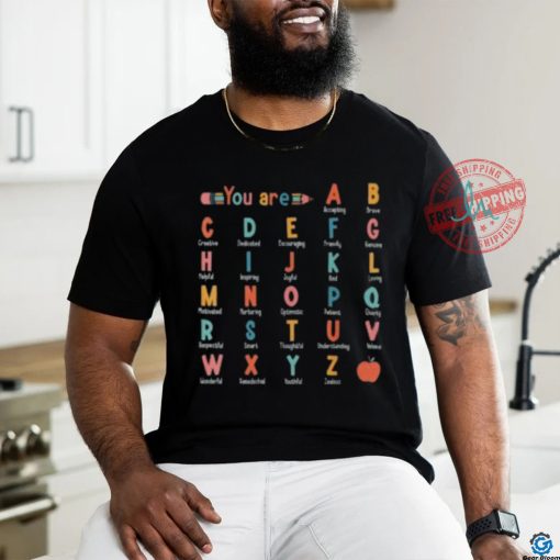 ABC Affirmation Back To School Teacher Apprec T Shirt