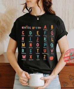 ABC Affirmation Back To School Teacher Apprec T Shirt