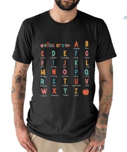 ABC Affirmation Back To School Teacher Apprec T Shirt