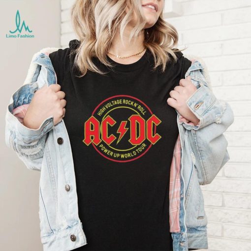 AC DC 2024 Tour High Voltage Rock N Roll Power Up World Tour Shirt