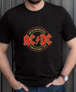 AC DC 2024 Tour High Voltage Rock N Roll Power Up World Tour Shirt