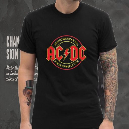 AC DC 2024 Tour High Voltage Rock N Roll Power Up World Tour Shirt