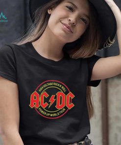 AC DC 2024 Tour High Voltage Rock N Roll Power Up World Tour Shirt