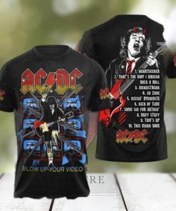 AC DC Rock Band All Over Print Shirt 5208