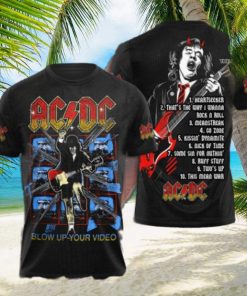AC DC Rock Band All Over Print Shirt 5208