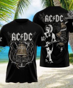 AC DC Rock Band All Over Printed Shirt 2407