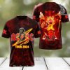 AC DC Rock Band All Over Printed Shirt 2575