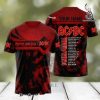 AC DC Rock Band All Over Print Shirt 6084