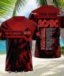 AC DC Rock Band All Over Printed Shirt 2809