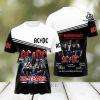 AC DC Rock Band All Over Printed Shirt  3223