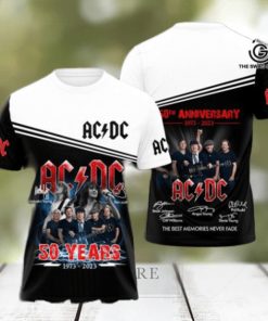 AC DC Rock Band All Over Printed Shirt 3229