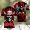 AC DC Rock Band All Over Printed Shirt 3217