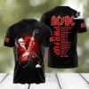 AC DC Rock Band All Over Printed Shirt 4171