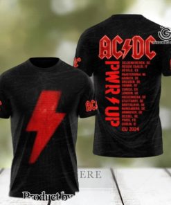 AC DC Rock Band All Over Printed Shirt 4351