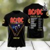 AC DC Rock Band All Over Printed Shirt  4351