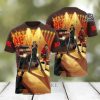 AC DC Rock Band All Over Printed Shirt 4393