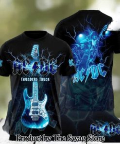AC DC Rock Band All Over Printed Shirt 5359