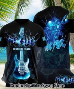 AC DC Rock Band All Over Printed Shirt 5359