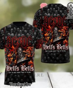 AC DC Rock Band All Over Printed Shirt 6043