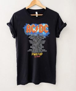 AC DC band London United Kingdom 2024 Tour Shirt
