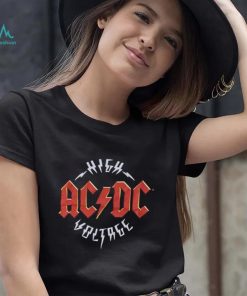 ACDC Men's Officially Licensed High Voltage Tour Heavy Metal Rock T Shirt