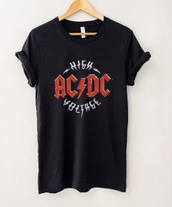 ACDC Men's Officially Licensed High Voltage Tour Heavy Metal Rock T Shirt