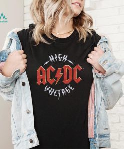 ACDC Men's Officially Licensed High Voltage Tour Heavy Metal Rock T Shirt