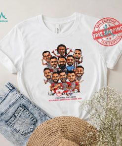 ACF Fiorentina vs Olympiacos F.C. UEFA Europa Conference League 2024 Champions caricature shirt