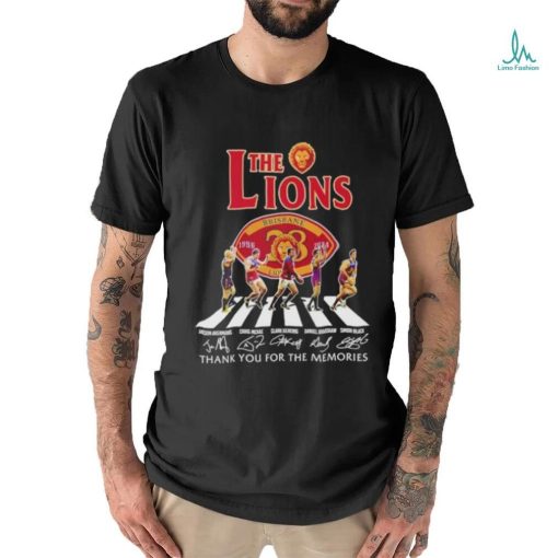 AFL Brisbane Lions Thank You For The Memories shirt