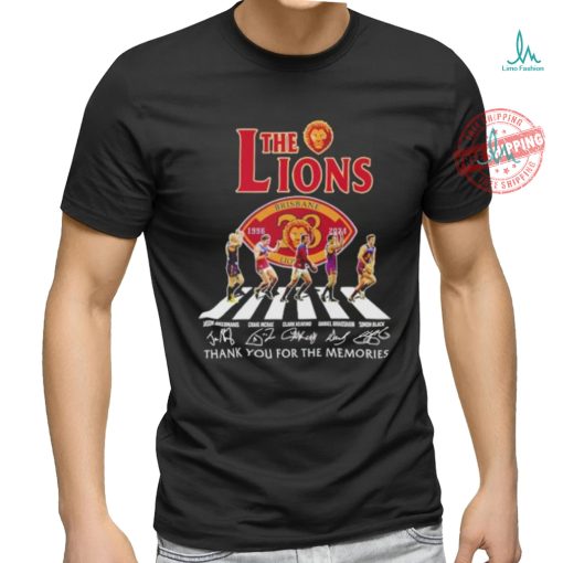 AFL Brisbane Lions Thank You For The Memories shirt