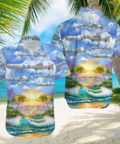 AGM 84 Harpoon Missile Hawaiian Shirt