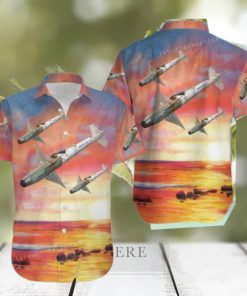 AIM 9 Sidewinder Missile Hawaiian Shirt