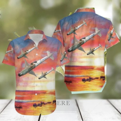 AIM 9 Sidewinder Missile Hawaiian Shirt