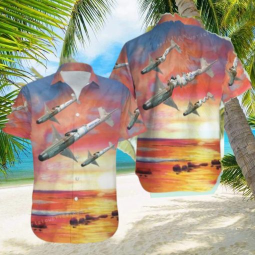 AIM 9 Sidewinder Missile Hawaiian Shirt