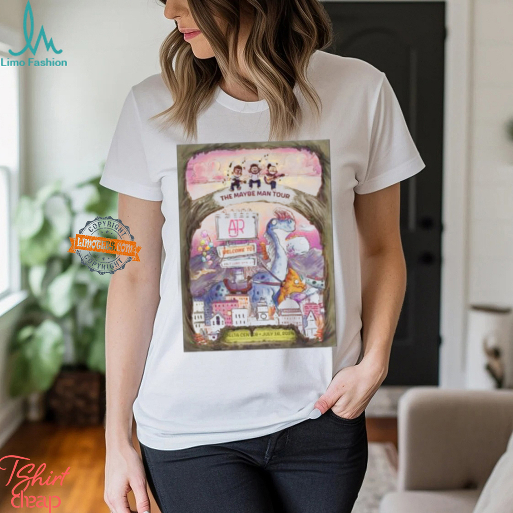 AJR The Maybe Man Tour 2024 At Delta Center In Salt Lake City UT Unisex T Shirt AJR The Maybe Man Tour 2024 At Delta Center In Salt Lake City UT Unisex T Shirt