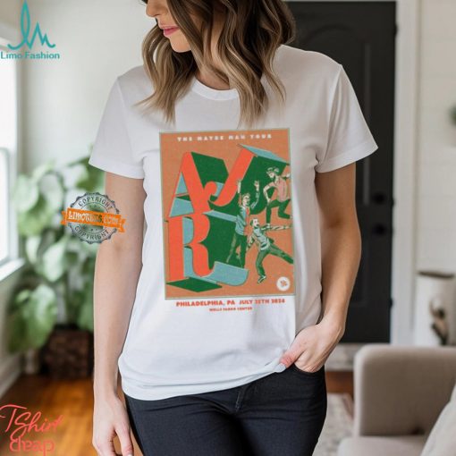 AJR Tour Wells Fargo Center in Philadelphia PA On July 25 2024 Unisex T Shirt